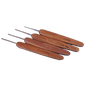 Bamboo Crochet Hook Set (5 Sizes)