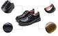 Women Classic Leather Flat Shoes - Timeless Style & Comfort