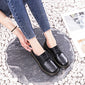 Women Classic Leather Flat Shoes - Timeless Style & Comfort